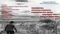 Lançamento do livro “Insurgências, Ecologias Dissidentes e Antropologia Modal”