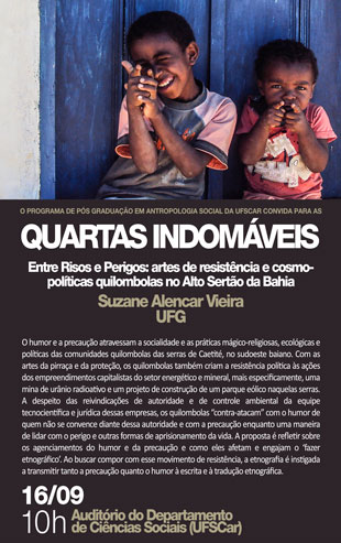 Quartas Indomáveis – Suzane Alencar Vieira (UFG)