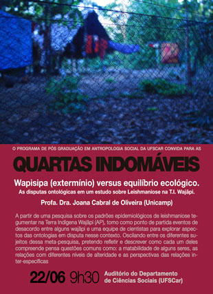 Quartas Indomáveis – Joana Cabral de Oliveira (Unicamp)