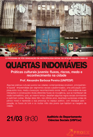 Quartas Indomáveis – Alexandre Barbosa Pereira (Unifesp)