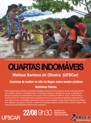 Quartas Indomáveis – Melissa Santana de Oliveira (UFSCar)