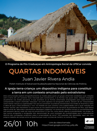 Quarta Indomável com Juan Javier Rivera Andía no dia 26/01