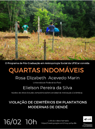 Quartas Indomáveis – Rosa Elizabeth Acevedo Marin/ Elielson Pereira da Silva – 16/02/2022 – 10h