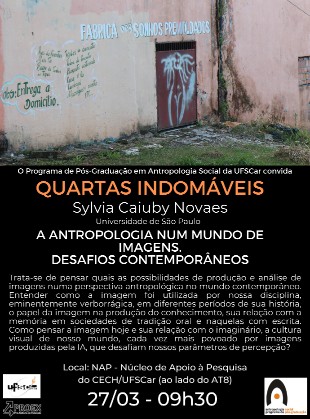 Quartas Indomáveis – Sylvia Caiuby Novaes – 27/03 – 09h30