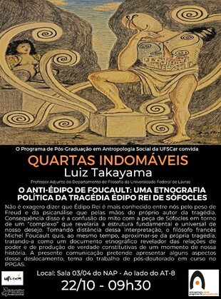 Quartas Indomáveis – Luiz Takayama – 22/10 – 09h30