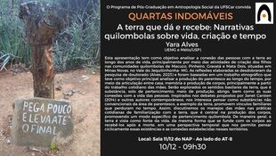 Divulgação – Quartas Indomáveis – Yara Alves – 10/12, às 09h30 Divulgação – Quartas Indomáveis – Yara Alves – 10/12, às 09h30